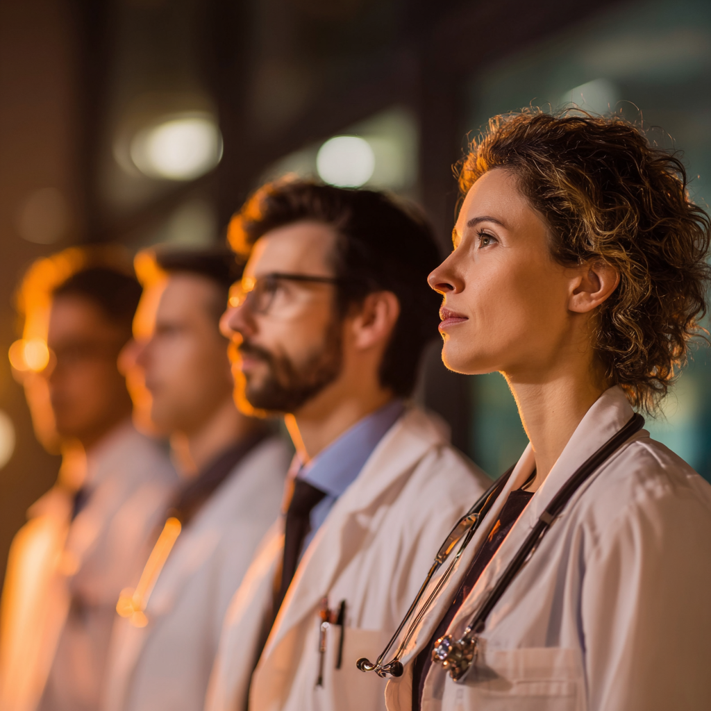 Жінка середнього віку та чоловік похилого віку виконують м'які вправи для суглобів під наглядом фахівця shudramel